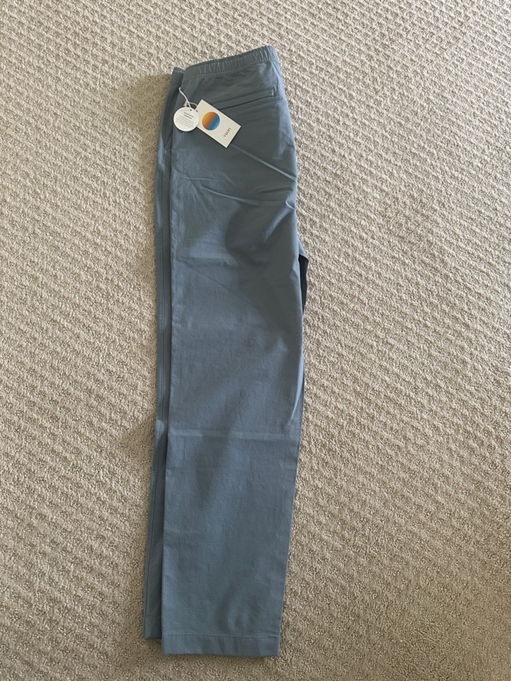 Vuori Men’s Stretch Pants in Slate Blue
